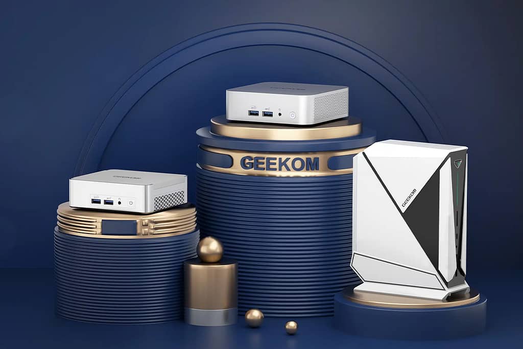 GEEKOM New Mini PC showcase at CES 2024