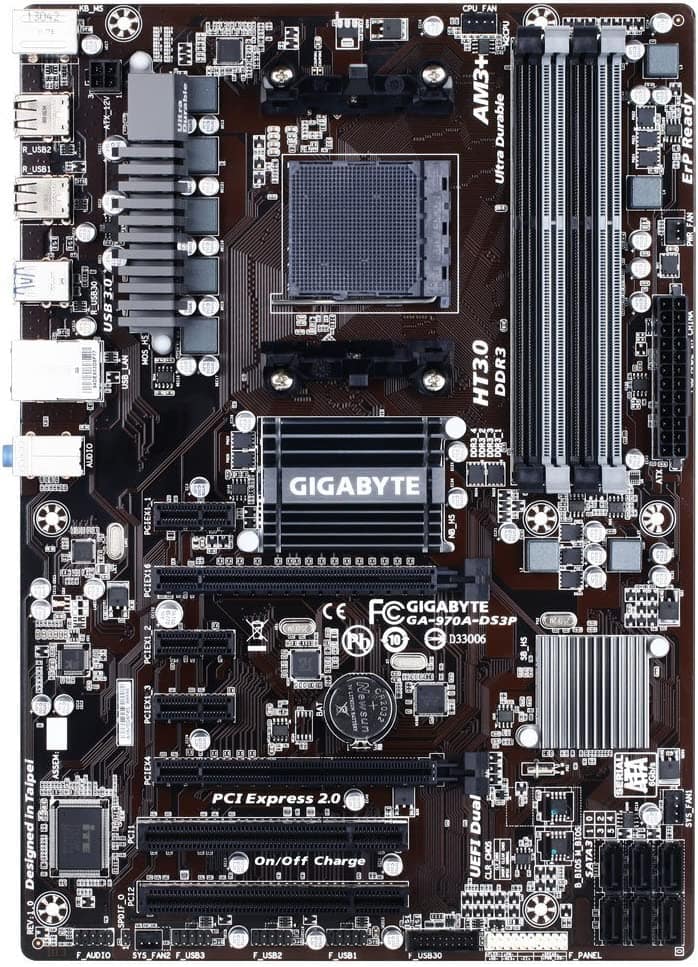 Gigabyte AM3+ AMD 970 SATA 6Gbps USB 3.0